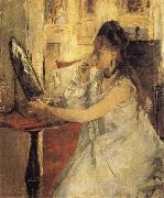 Young Woman PowderingHerself Berthe Morisot